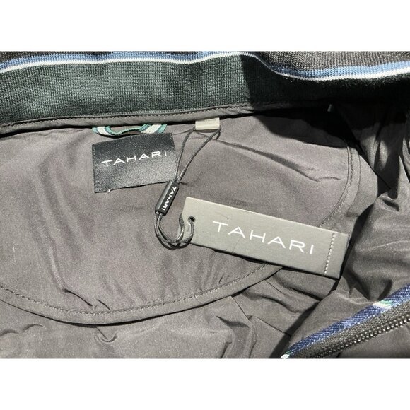 Tahari Quilted Vest XL Black Snap Pockets Full Hidden Zipper NWT - Picture 7 of 11